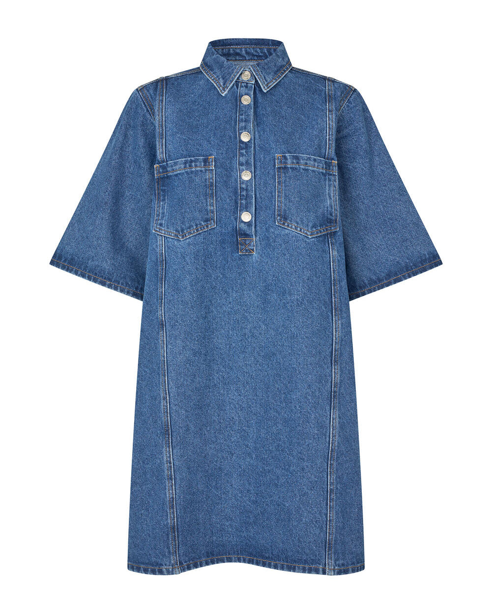 MolaLL denimkjole - blå